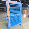 Puerta de Viento sin Presión con Celosías y Ventilador Único Subterráneo para Mina de Carbón Bidireccional Totalmente Automática con Inducción Infrarroja Puerta de Viento Equilibrada para Personas y Vehículos