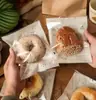 Bolsas de Empaque para Pan, Bagels, Tostadas, Donas, Cajas Sellables Autoadhesivas, Pequeñas de Empaque Transparente Desechables Individuales para Hornear