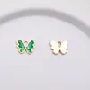 Colgante Individual de Aleación para Joyería DIY Transfronterizo Colgantes para Collar Pulsera Llavero Mariposa Esmaltada Accesorios Venta al por Mayor desde Fabricante