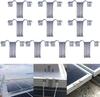 Acero Inoxidable 304 Drenaje de Agua y Drenaje de Lodo Abrazadera Componente de Soporte Fotovoltaico Solar Hebilla de Drenaje Abrazadera de Drenaje de Agua y Drenaje de Lodo Abrazadera de Drenaje de Agua