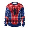 Primavera 2026 Transfronterizo Amazon Aliexpress Navidad Nuevo Estampado de Animales Sudadera Navideña Cuello Redondo Sudadera para Pareja