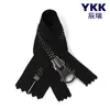 Cremallera YKK No. 5 cremalleras metálicas cerradas de plata antigua para chaquetas y abrigos