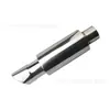 Tubo de Escape Modificado de Acero Inoxidable de Alta Venta Transfronteriza para Coche, Interfaz de 63 mm, Boca Oblicua, Tambor de Escape Recto, Tubo de Cola, Silenciador de Cola Trasero