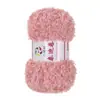 Hilo de Peluche de Lana Rizada de Oso Hecho a Mano Diy 50G Tejer Estilo Ins Bufanda Sombrero Muñeco de Dibujos Animados Hilo