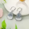 Colección Multicolor de Pendientes para Mujer, Niñas Dulces, Estilo Suave, Dulce y Fresco, Pendientes Retro Simples para el Día a Día