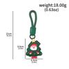 Llavero Colgante de Cuero de Dibujos Animados Lindos Colgante para Coche Bolsa Forma de Animal Mascota Regalo Creativo de Navidad