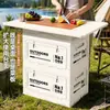 Caja de Almacenamiento Exterior Multifuncional Caja Organizadora de Gran Capacidad Baúl de Camping Caja de Almacenamiento Plegable para Coche de Gran Capacidad