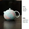 Juego de Té Cerámico Pintado a Mano Bajo Esmalte Orquídea Taza con Tapa Tetera Taza de Maestro Taza de Cata de Té Taza de Té Soporte para Tetera Taza de Café Florero