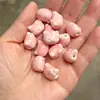 Cuentas Cerámicas de Gato de Dibujos Animados Cadena para Teléfono Móvil Pulsera Material para DIY Agujero Horizontal Cuentas Macaron Cuentas Sueltas Accesorios para Joyería Hecha a Mano