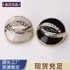 Punto Curvo Aceite Plus Diamante Metal Top Coat Ropa Cosida a Mano Cortavientos Chaqueta de Lana Botones Jinda