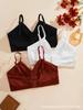 Sutiã de Amamentação Amazon para Mulheres, Sem Fio, Sutiã Sexy com Alças Destacáveis, Wrap-Around, Push-Up, Fecho nas Costas, Lindo Design nas Costas