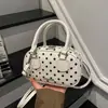 Bolso de Lunares Estilo Coreano 2026 Nuevo Llegado de Verano Diseño de Nicho Bolso Cuadrado Pequeño Bolso de Hombro Cruzado Simple de Moda
