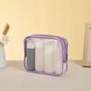 Bolsa de Cosméticos Transparente Sub-Botella Bolsa Multicolor Portátil Viaje Neceser Pvc Gran Capacidad Bolsa de Cosméticos Fabricante Venta al por Mayor