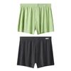Pantalones de seda de hielo con flechas para hombre, pantalones cortos transpirables y frescos de verano, pantalones casuales de talla grande para el hogar, pantalones de pijama holgados