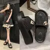 Pantuflas de Moda Populares para Combinar con Vestidos, Nuevas Sandalias Versátiles para Mujer Verano y Otoño 2025, Antideslizantes, Resistentes al Olor, Pantuflas de Suela Suave