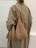 Bolsa de Palha Tecida Retro Melaleuca Feminina 2026 Nova Tendência Moda Coreana Bolsa Tote Grande Capacidade Bolsa de Ombro Único Saco