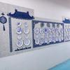 Diseño de Pared para Jardín de Infancia Escolar Tela No Tejida Marco de Ventana Clásico Estilo Étnico Pegatinas de Pared Materiales de Decoración Creativa