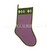 Calcetines de Navidad de Tela de Fieltro Personalizados Calcetines de Decoración Navideña de PVC Transparente Regalos de Navidad Calcetines de Navidad
