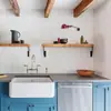 Colgador de Pared Americano Triángulo Estante de Soporte Estante Divisor Soporte de Almacenamiento para Cocina Sala de Estar Placa Plana Soporte de Hierro