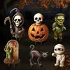 Novo Sinal Decorativo 3D de Terror de Halloween Transfronteiriço do Fabricante para Decoração de Jardim Externo