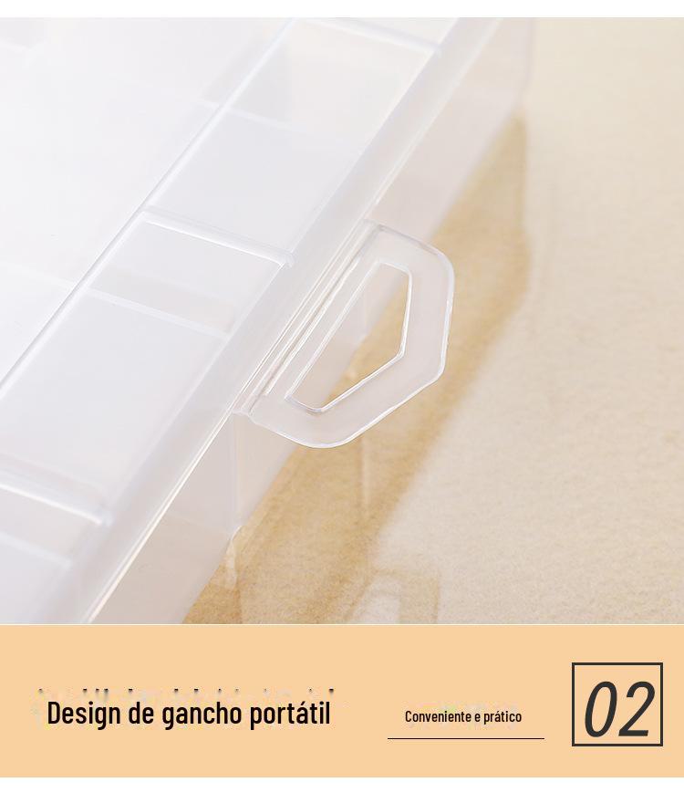 详透明收纳盒