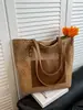 Bolsa de Palha Trançada para Mulheres, Bolsa de Mão de Verão, Bolsa Tote, Bolsa Saco de Grande Capacidade, Bolsa de Ombro Trançada, Bolsa de Rattan Trançada, Design Estiloso