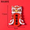 Ano Novo Geladeira Adesivos Criativo Nacional Maré Resina Geladeira Adesivos Dos Desenhos Animados ins Ano Novo Chinês Magnético Decoração do Festival da Primavera