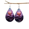 Aretes de Acrílico Gota de Agua Producto Nuevo Día de San Valentín Submarino Acrílico Regalo Transfronterizo Mariposa Aretes para Mujer y Navidad