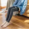 Calcetines Nuevos para Mujer de Otoño e Invierno por Encima de la Rodilla, Calcetines Altos, Calcetines de Cachemir, Anti-Pilling, Calcetines Calientes para Rodilla, Medias con Talón
