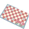 Alfombrilla de Piso de Tierra de Diatomeas Estilo Nórdico, Alfombrilla Absorbente para Baño Oso Tulipán, Felpudo para Puerta de Entrada, Alfombrilla Antideslizante para Pies, Alfombra