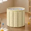 Tina Plegable Grande para Adultos, Bañera de Cuerpo Completo, Ducha, Sin Instalación, Clip de Apertura Rápida, Aislamiento de Algodón, Barril para Baño Caliente