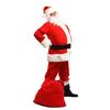 Comércio exterior transfronteiriço roupas de Natal roupas do Papai Noel veludo dourado atmosfera festiva roupas para performance cosplay atacado