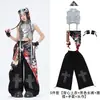 Roupas de Dança Jazz para Meninas Estilo de Rua Modelo Infantil Desfile de Moda Hip Hop Crianças Jazz Dança de Rua Fantasia de Performance Estiloso