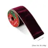 Festival de Navidad Cinta Tejida de Color Cinta de Color Sólido Empaque de Regalo Hacer Moño Manualidad Navideña Suministros Decorativos