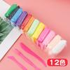 Arcilla Ultraligera 24 Colores 36 Colores Plastilina Arcilla de Color Saludable Arcilla Ligera Copo de Nieve Espacial Juguetes de Arcilla DIY para Niños