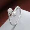 Pulseira de nó duplo de bola cruzada popular feminina retrô alta qualidade padrão de corda trançada pulseira de mão totalmente cravejada atacado