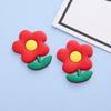 Nuevo parche de resina de fruta lindo de dibujos animados accesorios parche diy material para accesorios de parche para funda de teléfono al por mayor