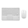 Teclado Bluetooth Redondo com Toque de Tecla Adequado para iPad Samsung Telefone Celular Sucção Magnética Mágico Tablet Teclado Externo de Carregamento Sem Fio