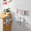 Km 1096 Simple Toallero Adhesivo de una Barra Estante de Almacenamiento Estante Organizador de Baño Estante de Almacenamiento de Baño
