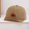 Sombrero Casual con Letra Suerte para Bebé Protección Solar Personalizado Nube para Bebé de Borde Suave Sombrero de Pico Estilo Chino de Exportación