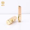Diseño de Diamante Irregular Cortado en Diamante Tubo de Lipstick de 3g Tubo de Lipstick Biselado de Plástico Tubo de Brillo de Labios Electrochapado Tubo de Cera