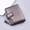 Cartera vertical para hombre, tarjetero, billetera corta de una pieza, billetera triple para hombre, tarjetero para varias tarjetas, billetera para hombre.