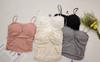 Novo Estilo Puro Doce Costura Lace Camisola Verão Slim-fit Emagrecimento Desgaste Exterior Peito Envolvido Base Top Roupas Femininas