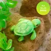Adornos Luminosos de Tortuga Nuevos Impresos en 3D con Articulaciones Móviles y Manualidades de Plástico Sólido Impreso para Paisajismo de Acuarios