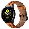 Adecuado para Samsung Galaxy Watch Active1/2 Watch correa de reloj de primera capa de cuero genuino con doble hueso de dragón