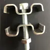 Clips de bloqueo de acero inoxidable, clips de fijación y clips de montaje para panel de rejilla de acero, accesorios de fijación tipo A para rejilla de acero inoxidable 304