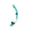 Tubo de respiração para snorkel full-dry, respirador para treinamento de natação com ventilação subaquática, conjunto completo de equipamento anti-engasgo para mergulho livre para adultos