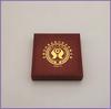 Caja de regalo personalizada, caja de regalo, caja de monedas conmemorativa personalizada, caja de insignia abatible personalizada, 12 x 12 x 2,9 cm
