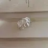 Anillo de lujo ligero, nicho, estrella de alta gama, perla y circonita cúbica para mujer, exquisito y moderno, anillo abierto ajustable