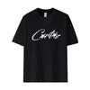 Corteiz Rtw Camiseta Transfronteriza Europea y Americana Camiseta Estampada Estilo Película Barbie Top de Manga Corta Serie de Marca de Moda